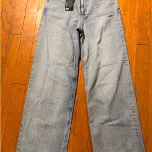 PAIGE Light Denim Blue High Rise Jeans